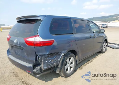 2015 Toyota Sienna L 7 Passenger z USA, uszkodzony, nr VIN 5TDZK3DC4FS674729